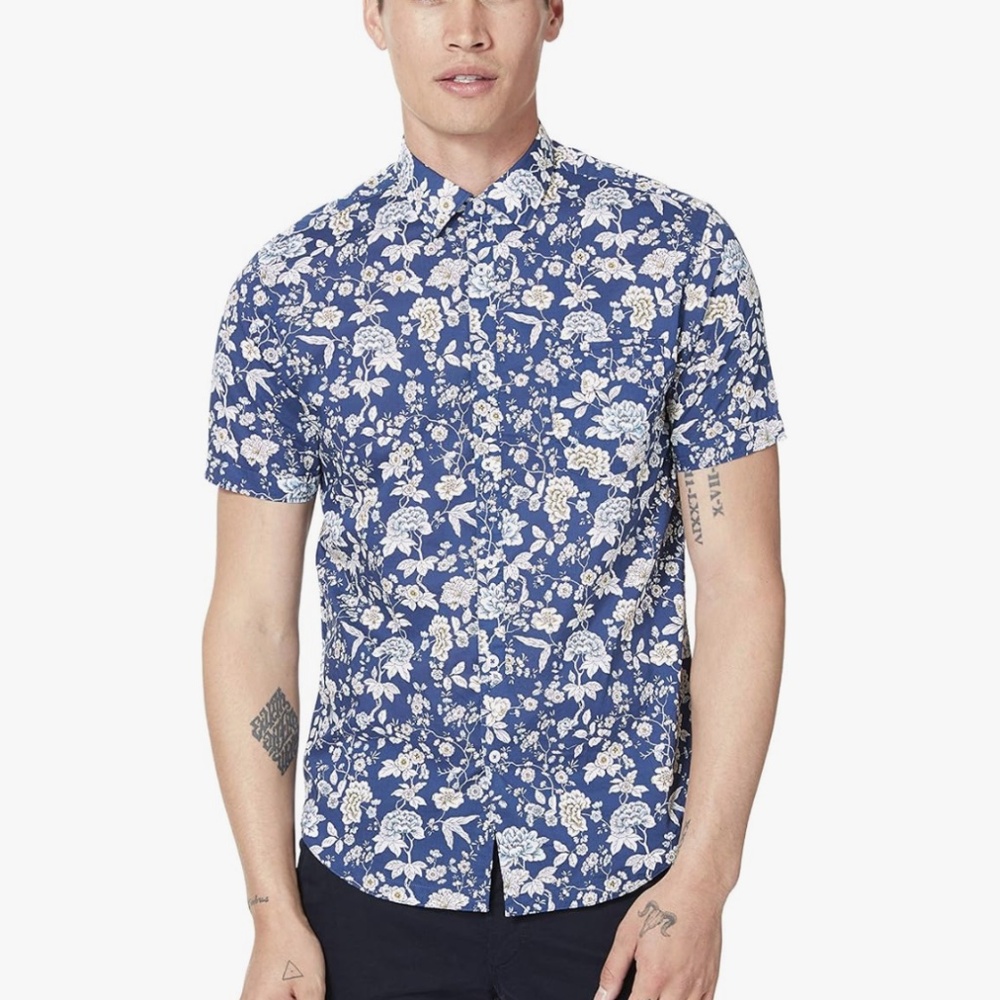 Good Man Brand On-Point Floral Slim Fit Shirt